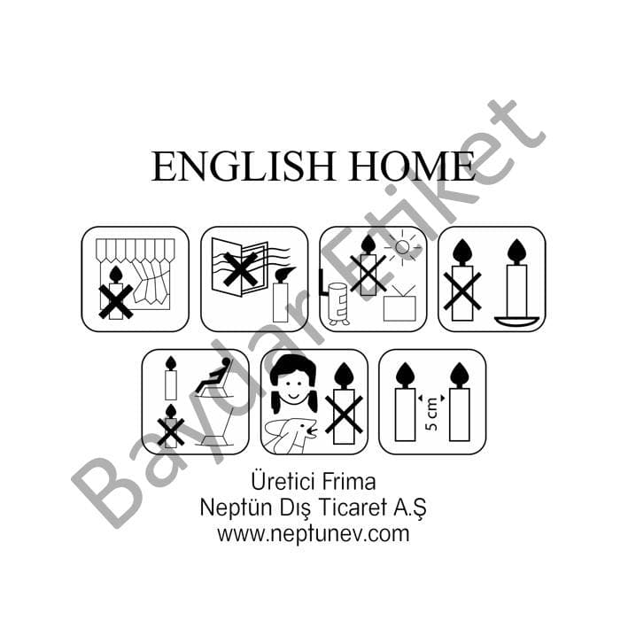 English Home — Perakende etiket uygulaması